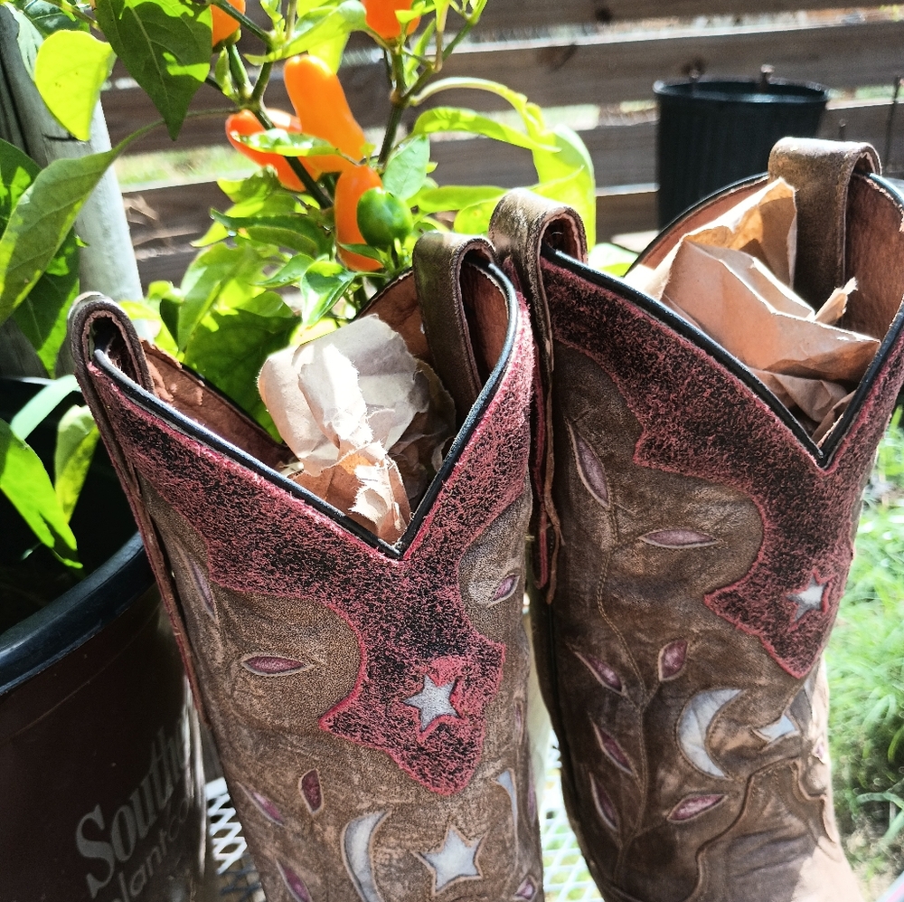 Dan Post cowboy boots 7M - Picture 9 of 10